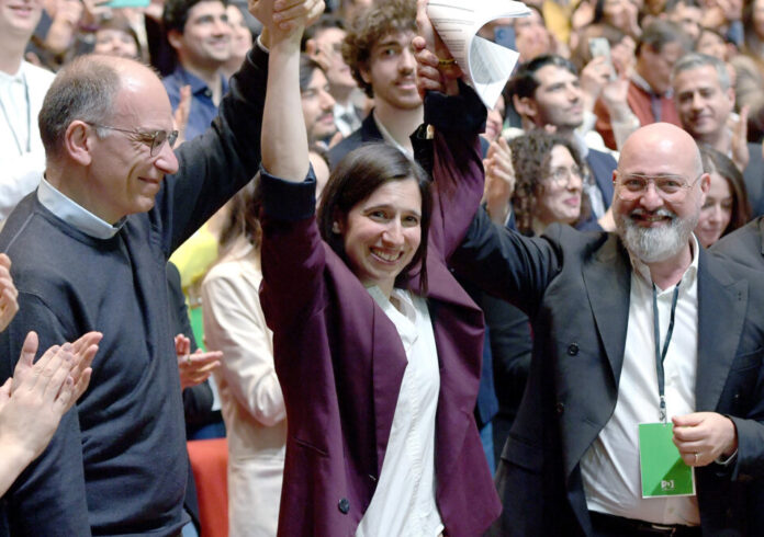 Assemblea Nazionale del Partito Democratico presso il centro congressi 'La Nuvola',